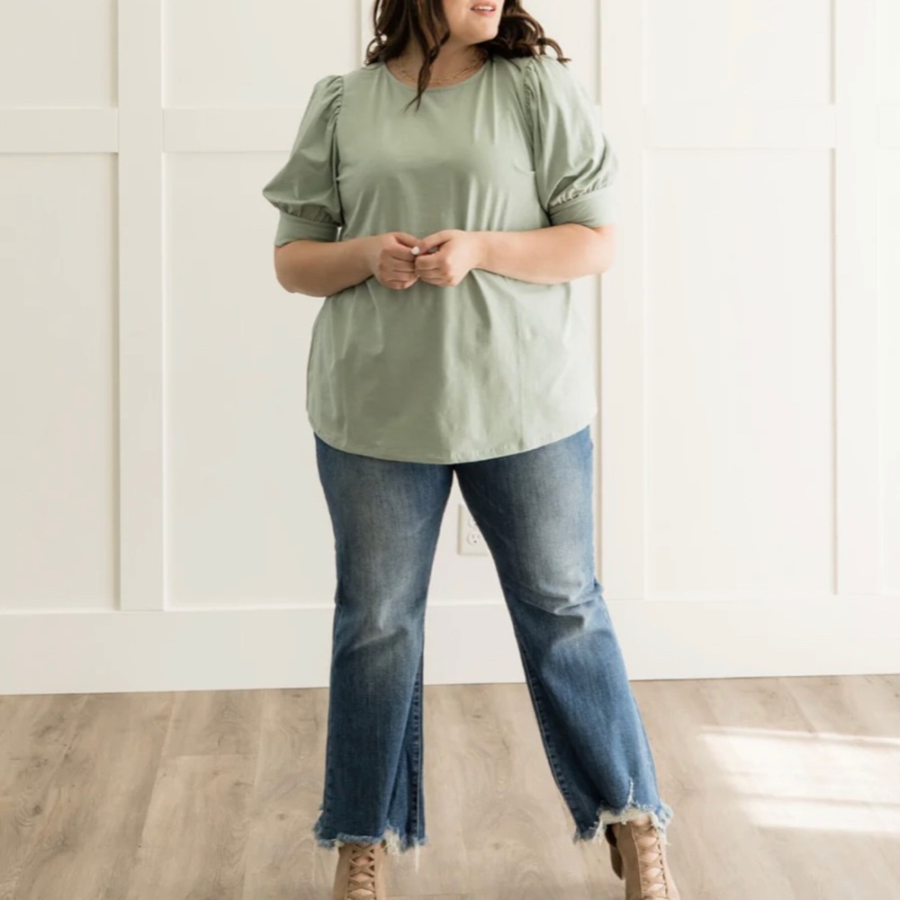 Edith Sage Top